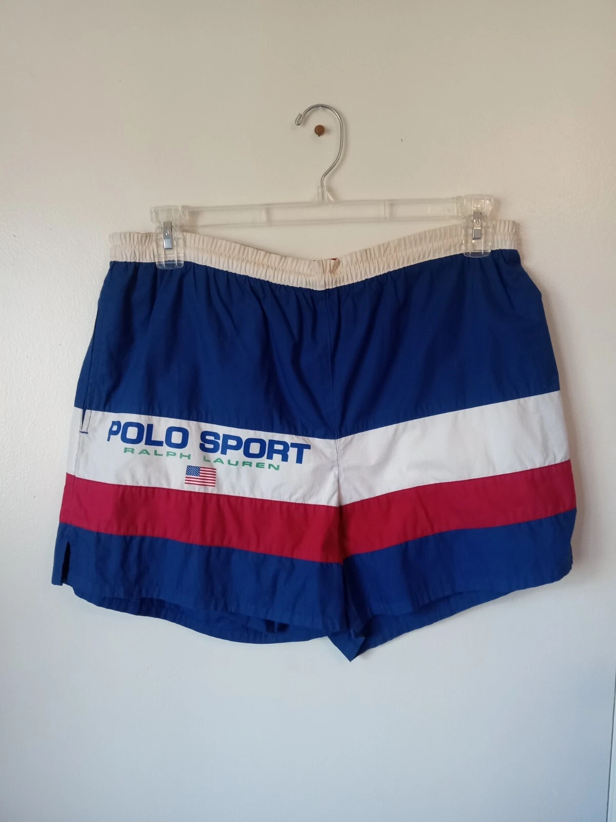 Short/trunks de sport polo vintage taille M 