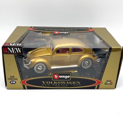 Bburago VW Volkswagen 1200 Käfer in gold 1.000.000