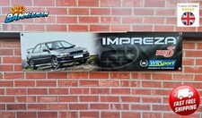 Subaru Impreza RB5 Banner for Garage, Workshop, Showroom, Man Cave etc