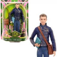 Wicked 12” Universal Pictures Fiyero Doll with Removable Fashion & Accessories.