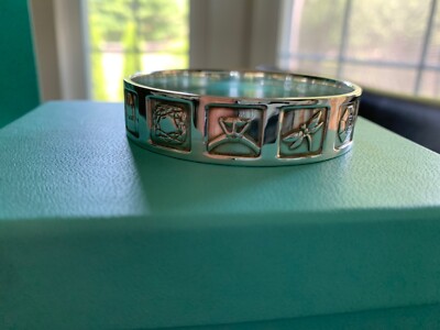 アクセサリー Tiffany vintage bangle Vintage Tiffany & Co. Makers Sterling Silver Lexicon Bangle