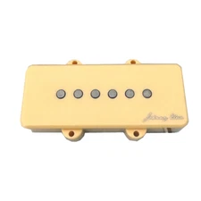 Johnny Eleca Electric Guitar Pickup Single Coil, Bridge, Cream, Jazz Master