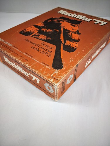 MECHWAR '77 Designer's Edition War Board Game COMPLETE UNPLAYED SPI 1975 - Picture 8 of 9