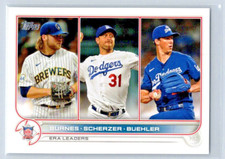 2022 Topps Baseball - 2021 National League ERA Leaders - Base - #204
