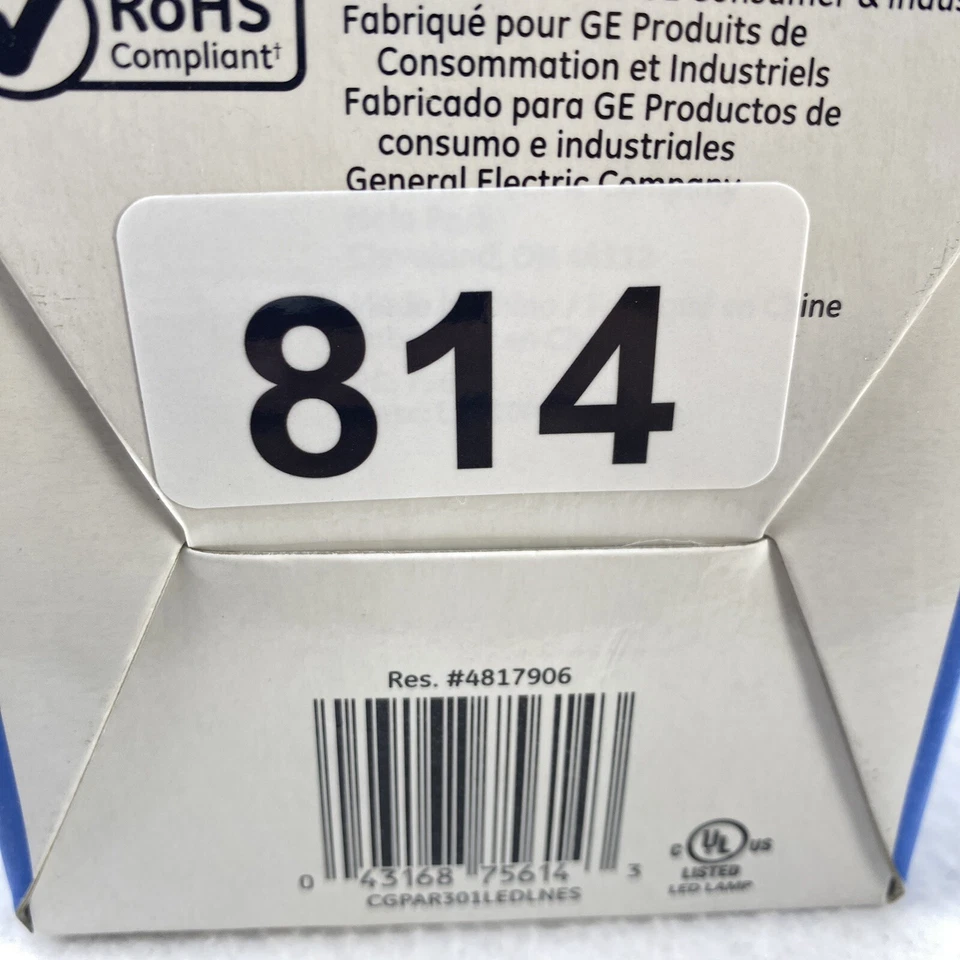 Ge Energy Smart Par 30 3000k 10 Watt Long Neck LED Siver Bulb Body Narrow Flood - Image 4 of 4