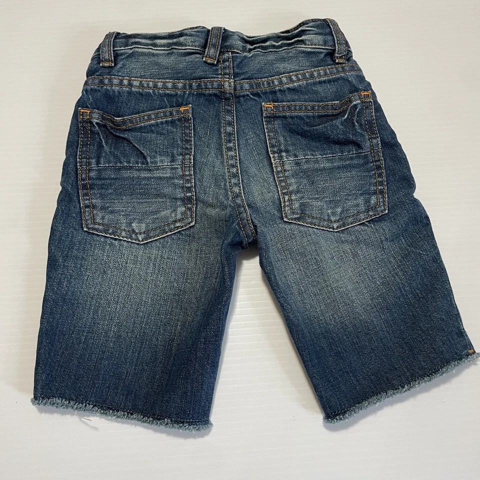 MINI BODEN Бермуды джинсовой ткани синий Jean шорты размер 3Y регулируемая талия - Изображение 2 из 4