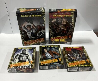 Zombies!!! 2 3 4 5 RPG Tabletop Roleplaying Games Lot Set Of 5 Box Sets Twilight