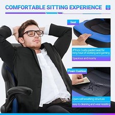 PU Leather Gaming Chair Ergonomic Computer Executive Adjustable Desk Chairs 5