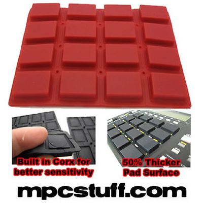 AKAI MPC1000 / MPK61 / MPK88 EXTRA SENSITIVE THICK FAT PAD SET