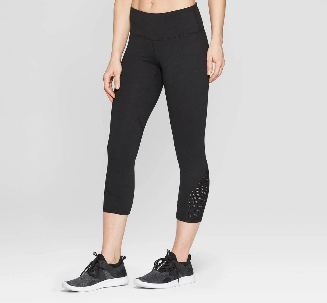 Women's Everyday Punchwork Mid-Rise Capri Leggings - C9 Champion