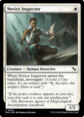 NOVICE INSPECTOR x4 mtg NM-M Murders at Karlov Manor 4 Common