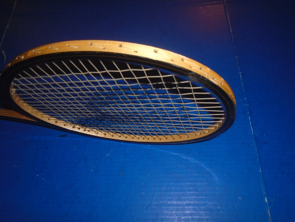 Vintage 1980 Prince Woodie Oversize Tennis Racquet. 4 1/2. 13.4 oz