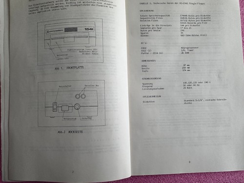 Single FLOPPY Disk Drive VC-1541, emballage d'origine, en boîte, testé, fonctionne #04 25 - Photo 7 sur 21