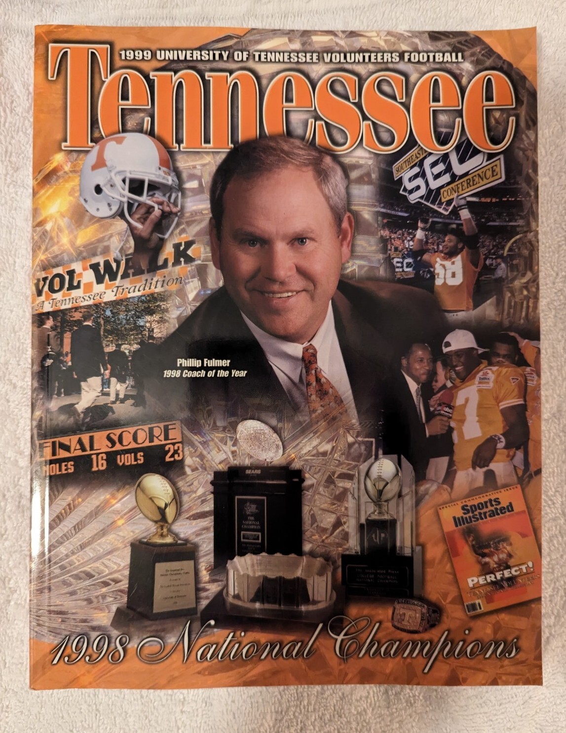 1999 University of Tennessee Volunteers Football Media Guide (National Champs) eBay