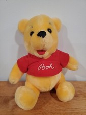 Winnie the Pooh Plush Walt Disney World Disneyland Stuffed Animal 8"