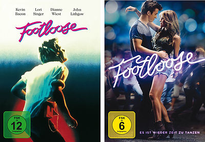 2 DVDs * FOOTLOOSE (1984) + FOOTLOOSE - ES IST WIEDER ZEIT ... (2011) # NEU OVP+
