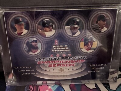 2004 Upper Deck Collectibles Boston Red Sox Championship Season Card 3024/5000