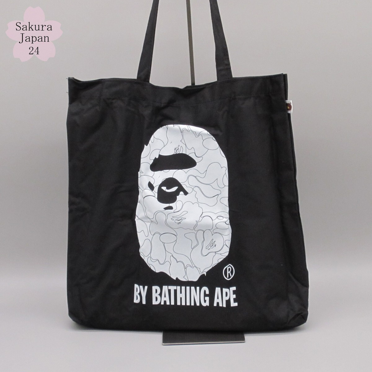 A BATHING APE ブラックジップポーチ A BATHING APE ブラックジップポーチ A BATHING APE ブラック