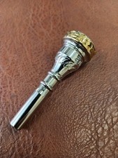 #3 M&H Trompet Engraved Double Cup Mouthpiece M&H boquilla para trompet #3