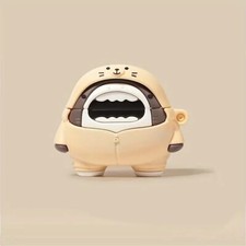 Airpods Pro case, Cute Shark-Shaped 3D Silicone Case
