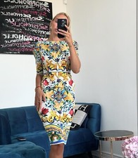 Dolce & Gabbana Majolica printed Silk Dress