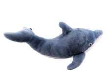 Wild Republic Plüschtier Plüschdelfin Delfin Dolphin blau weiß 38 cm CUDDLEKINS