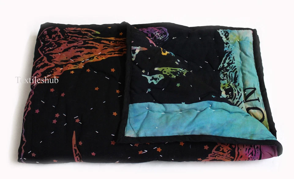 25 Pcs Wholesale Lots Indian Baby Quilt Print Handmade Cotton Kantha Bed Covers - Image 2 of 4