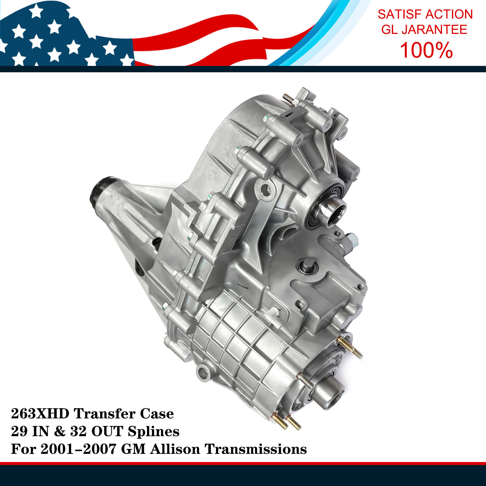 263XHD Transfer Case for CHEVROLET SILVERADO 2500 3500 GMC SIERRA 2500 3500 HD