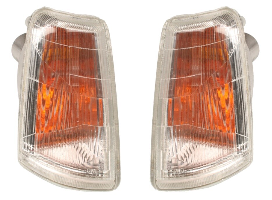 Clignotants avant transparents Peugeot 205 pour sorties youngtimer
