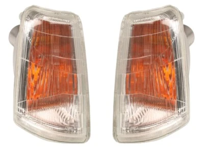 CLIGNOTANT AVANT GAUCHE + DROIT TRANSPARENT POUR PEUGEOT 205 I II (1983-1998). - Photo 1/4