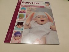 Leisure Arts Crochet Baby Hats 10 Quick  easy patterns written in three sizes