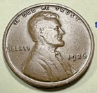 1926 1C BN Lincoln Cent WHEAT PENNY 4352N