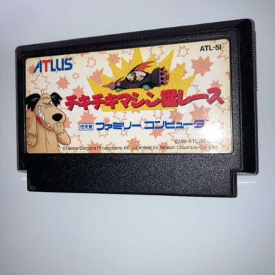 NES software Wacky Races Chiki Chiki Machine Mou Race Japan