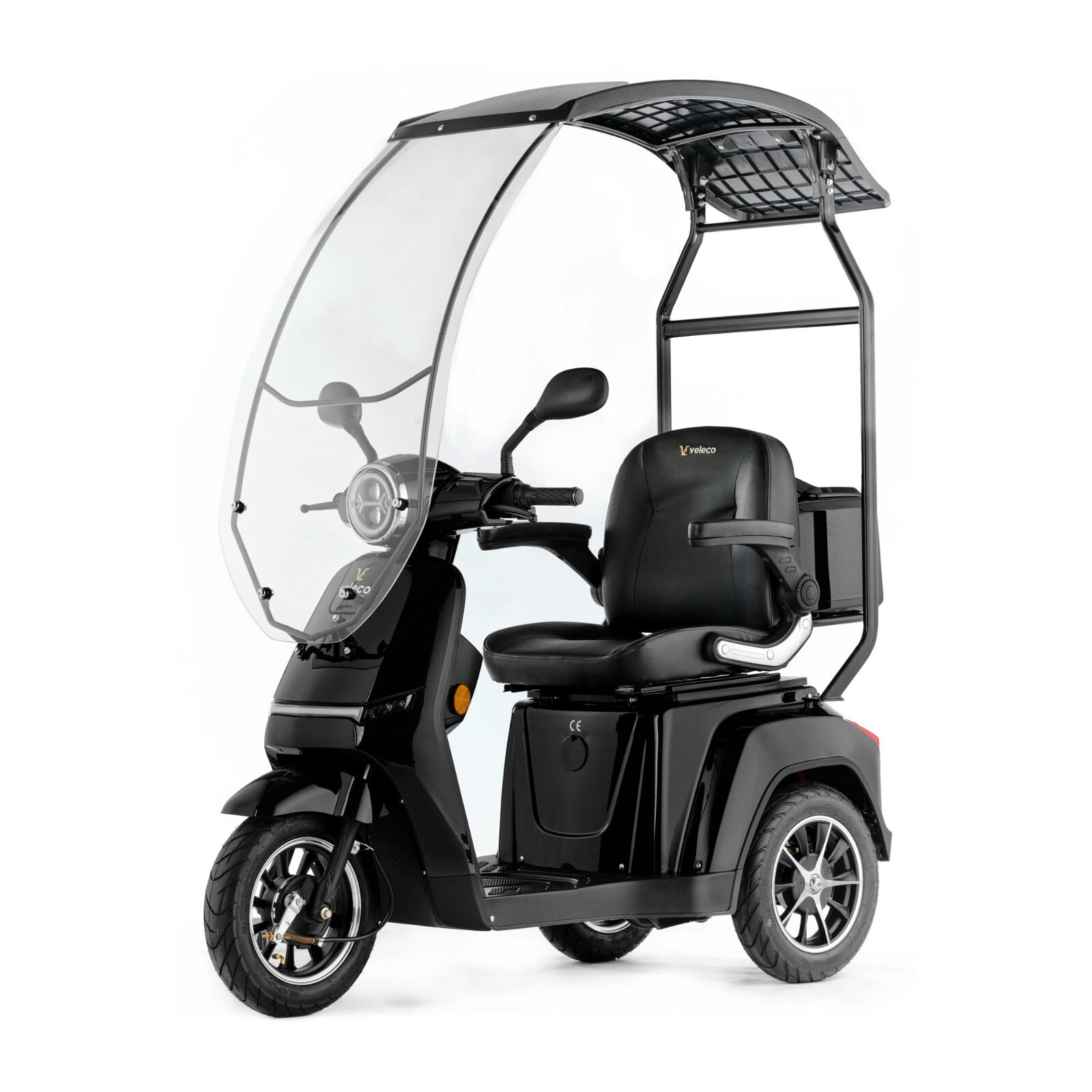 Monopattino elettrico 3 ruote VELECO TURRIS con tetto 800W