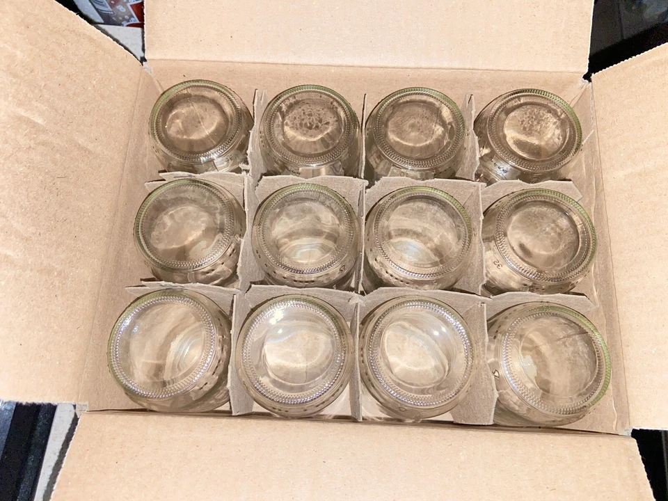 10 estojos de frascos de pedreiro de 8 oz (12 frascos em um estojo) 10 estojos = 120 frascos - Imagem 2 de 4