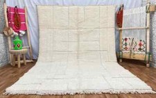 Berber rug Tapis Berbere Moroccan rug Hand knotted  Beni ourain rug  all wool
