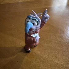 Vintage 1978 SCHLEICH Muppet Show 2'' Gonzo PVC Figure - Jim Henson Muppets toy