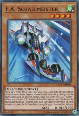 Yugioh - COTD-DE086 - F.A. Schallmeister - Unlimitiert