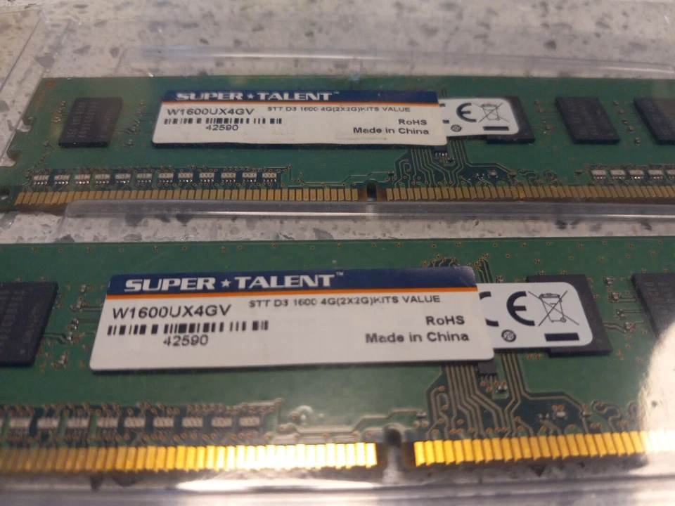 Super Talent W1600UX4GV (SSS D3 1600 4G (2X2G) KITS VALUE - Image 2 of 4