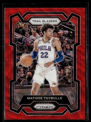 2023-24 PRIZM RUBY WAVE 269 Matisse Thybulle