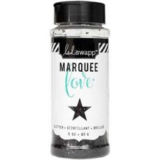  Heidi Swapp Marquee Love Chunky Glitter 3 Ounces/Jar Black 718813695381