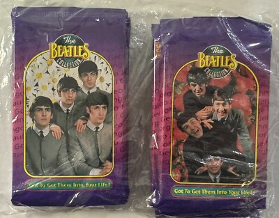 Large Lot 1993 Beatles Trading Cards(1993) 14 Sealed 14 Open | eBay