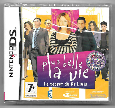 Jeu Nintendo DS - Plus Belle La Vie : Le Secret Du Dr Livia - Très Bon état