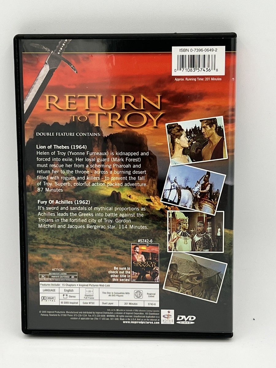Return to Troy [Lion of Thebes / Fury of Achilles] [Double Feature