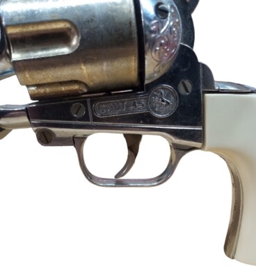 Hubley Colt 45 Repeating Cap Pistol Toy Vintage Collectible