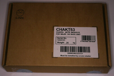 LINN CHAKT53 AKTIV BASS MODULES FOR MAJIK 140'S