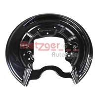 Metzger 6115230 Spritzblech, Bremsscheibe FüR Audi, Skoda, VW Hinterachse Rechts