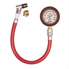 Longacre 52-52004 Basic 2 Gid Analog Tire Gauge 0-60 Psi By 1 Lb. Swivel Ball