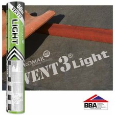 Cromar Vent 3 Light Breathable Roofing Underlay Breather Roof Membrane 1.5 x 50m