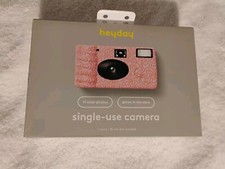 Heyday Neon Smiley One Time Use Camera -Glow On The Dark, 17 - 35mm Color Photos